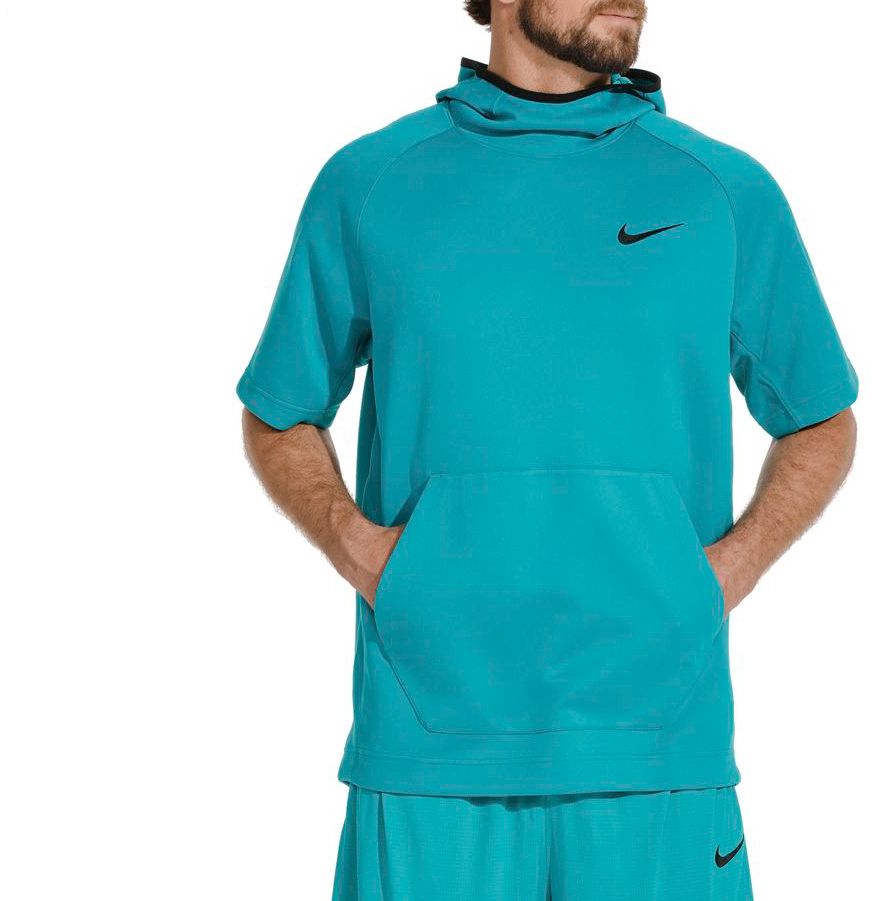 nike spotlight short sleeve hoodie