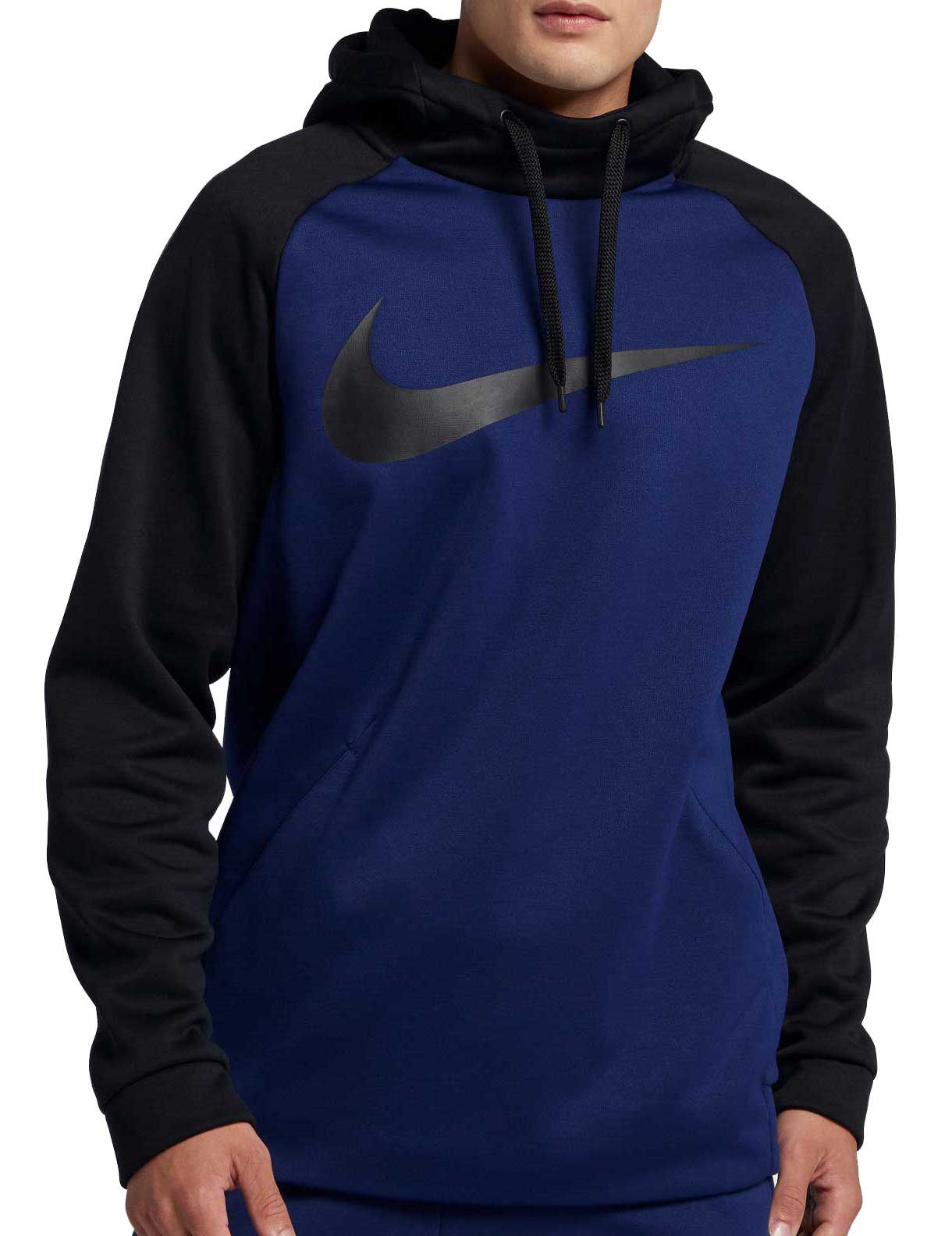 nike men's therma essential swoosh hoodie