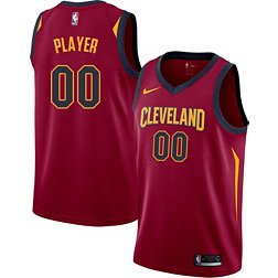 Nike Men's Full Roster Cleveland Cavaliers Red Dri-FIT Swingman Jersey