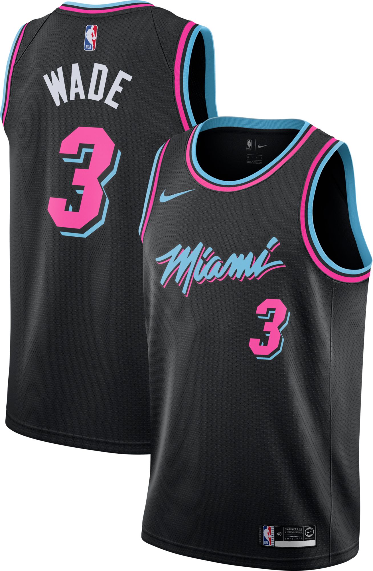 miami heat south beach jersey black