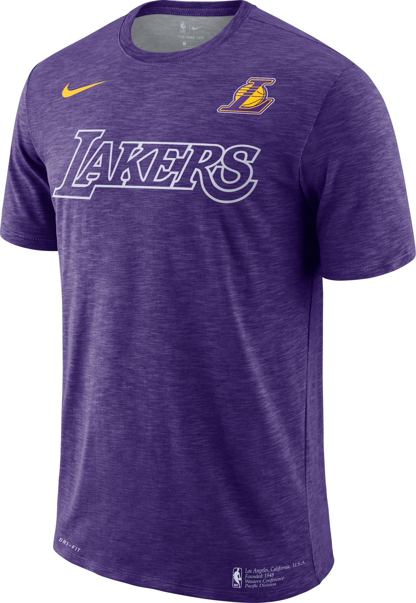 lakers dri fit