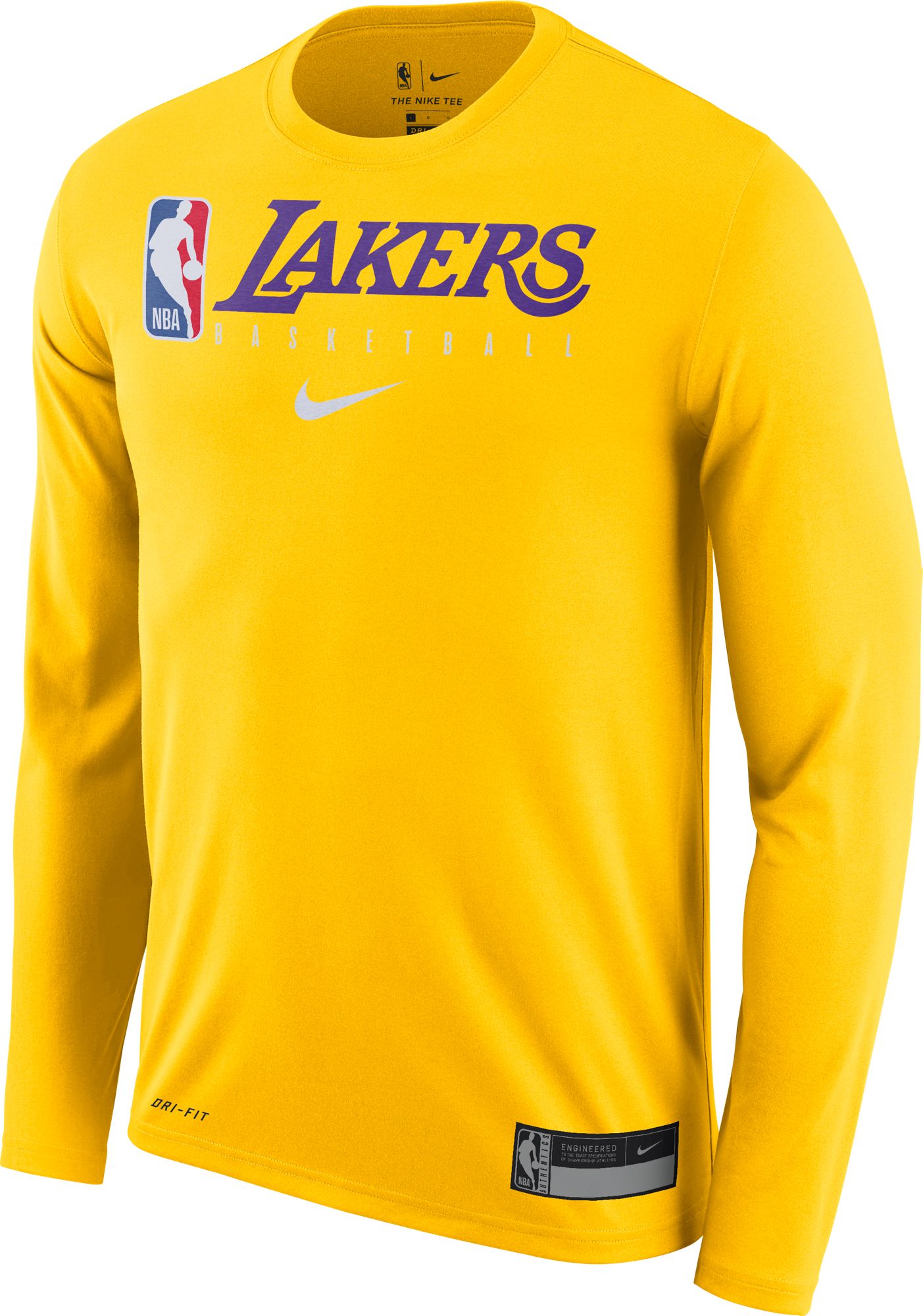 lakers nike long sleeve