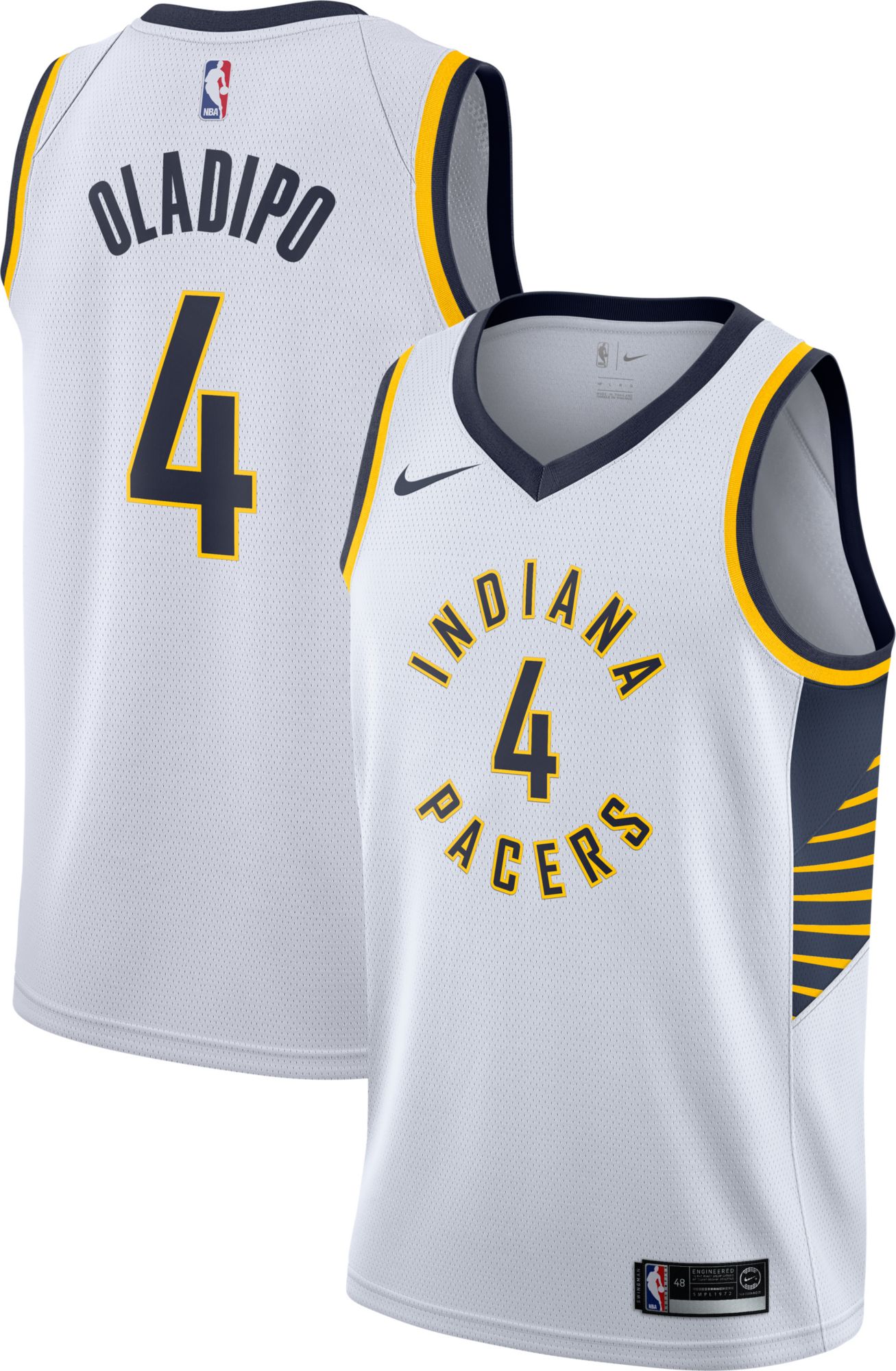 pacers jersey white