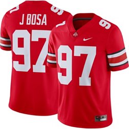 Nike Men's Joey Bosa Ohio State Buckeyes #97 Scarlet Dri-FIT Game Football Jersey