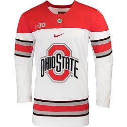 Nike Men's Ohio State Buckeyes Replica Hockey White Jersey