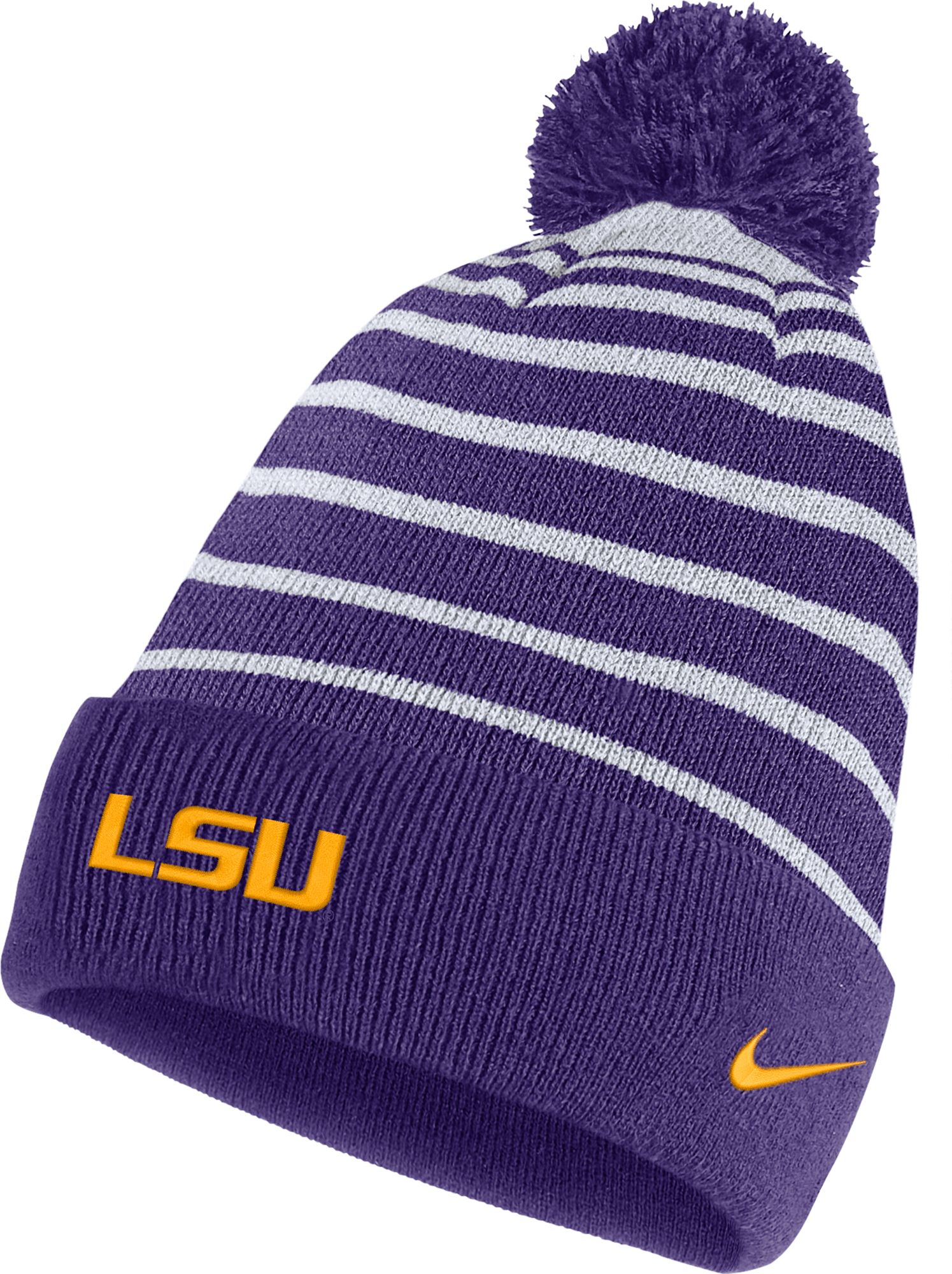 purple nike beanie