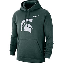 Nike Men's Michigan State Spartans Green Club Fleece Pullover Hoodie