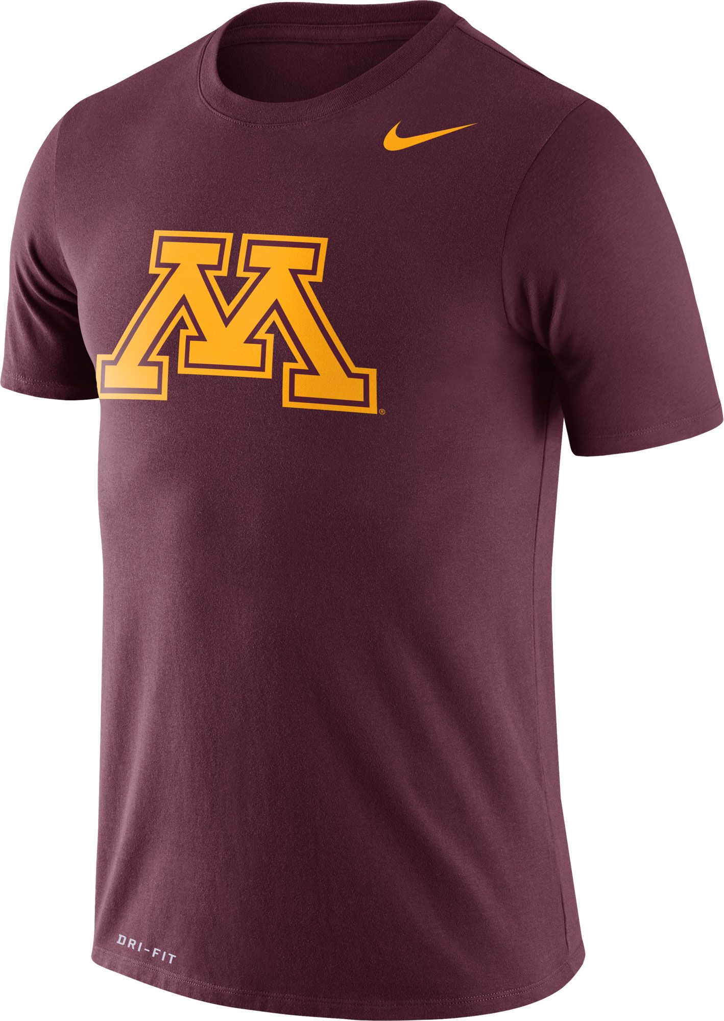 Nike Men's Minnesota Golden Gophers Maroon Logo Dry Legend T-Shirt