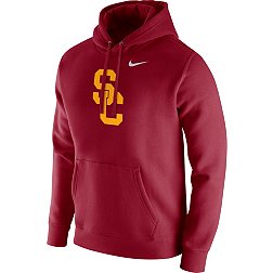 Nike Men's USC Trojans Cardinal Club Fleece Pullover Hoodie