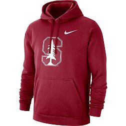 Nike Men's Stanford Cardinal Club Fleece Pullover Cardinal Hoodie