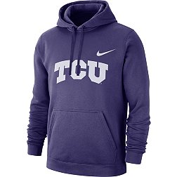 Nike Men's TCU Horned Frogs Purple Club Fleece Pullover Hoodie