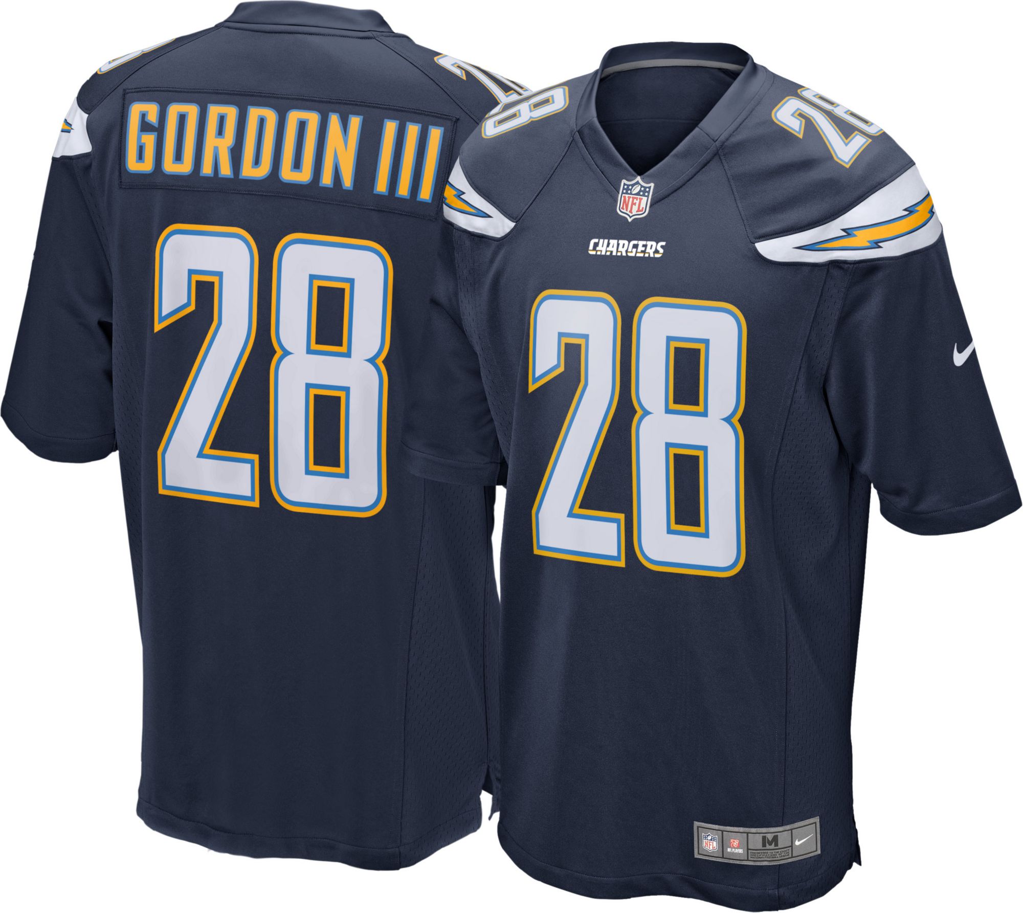 white melvin gordon jersey