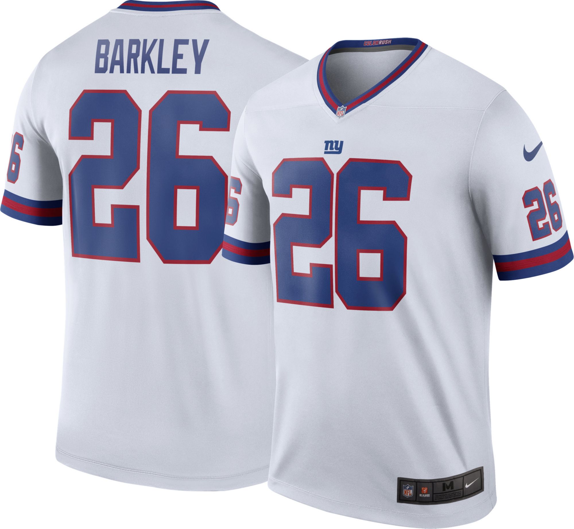 saquon barkley color rush giants jersey