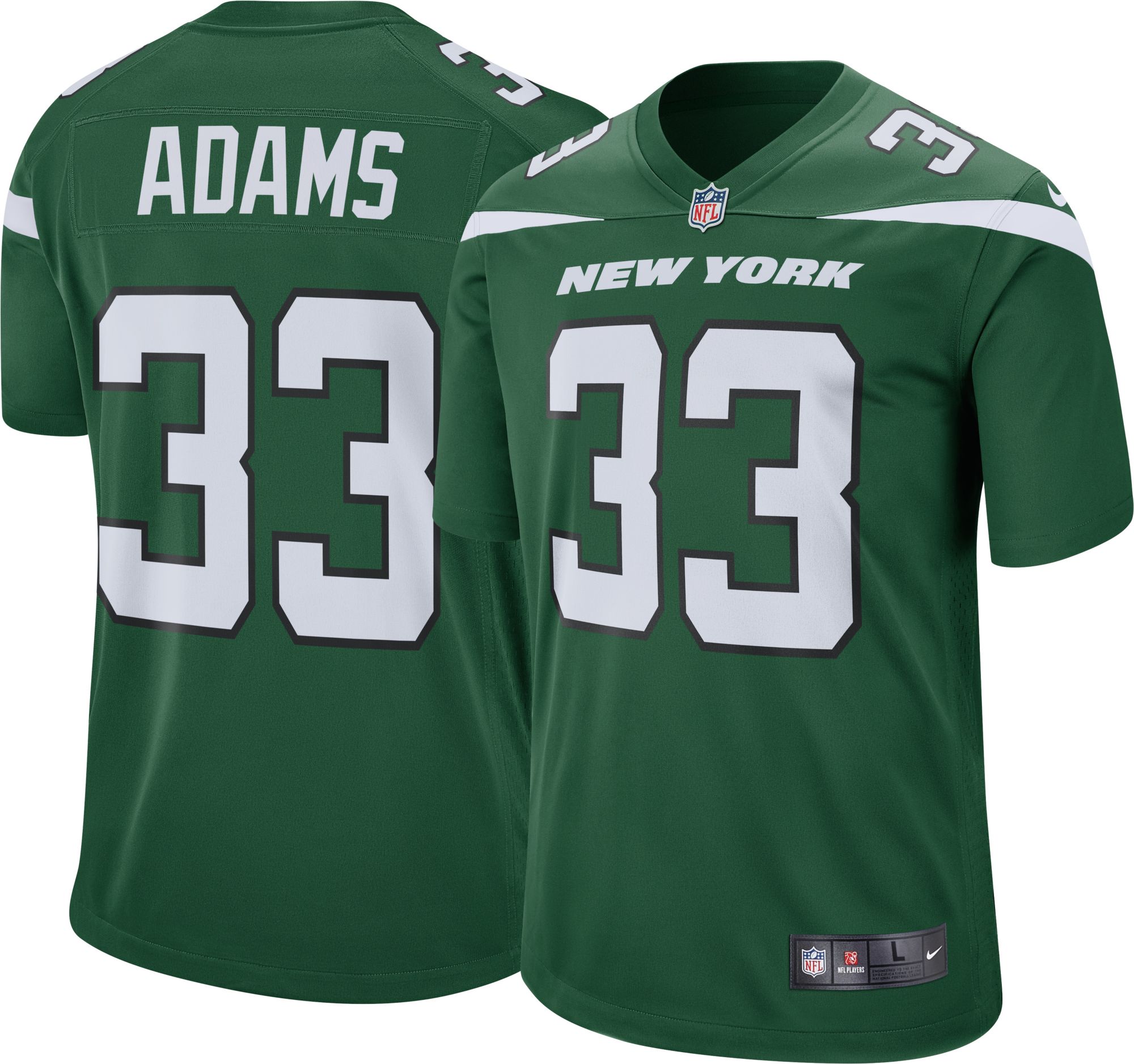 new york jets jamal adams jersey
