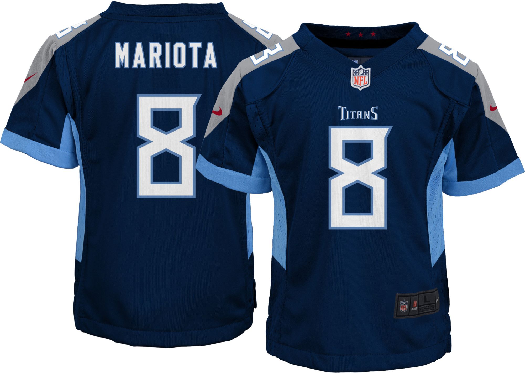 tennessee titans home jersey color