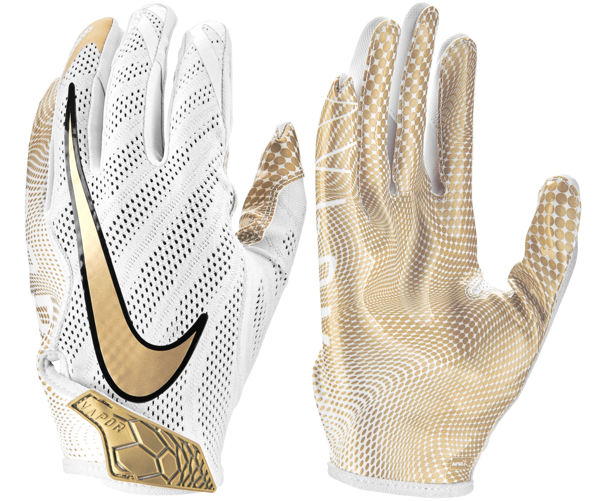 Nike Accessories | Nike Jordan Vapor Knit Gloves 2.0 NFL Jax Jaguars | Color: Brown/Gold | Size: 2XL | Vdrums02's Closet