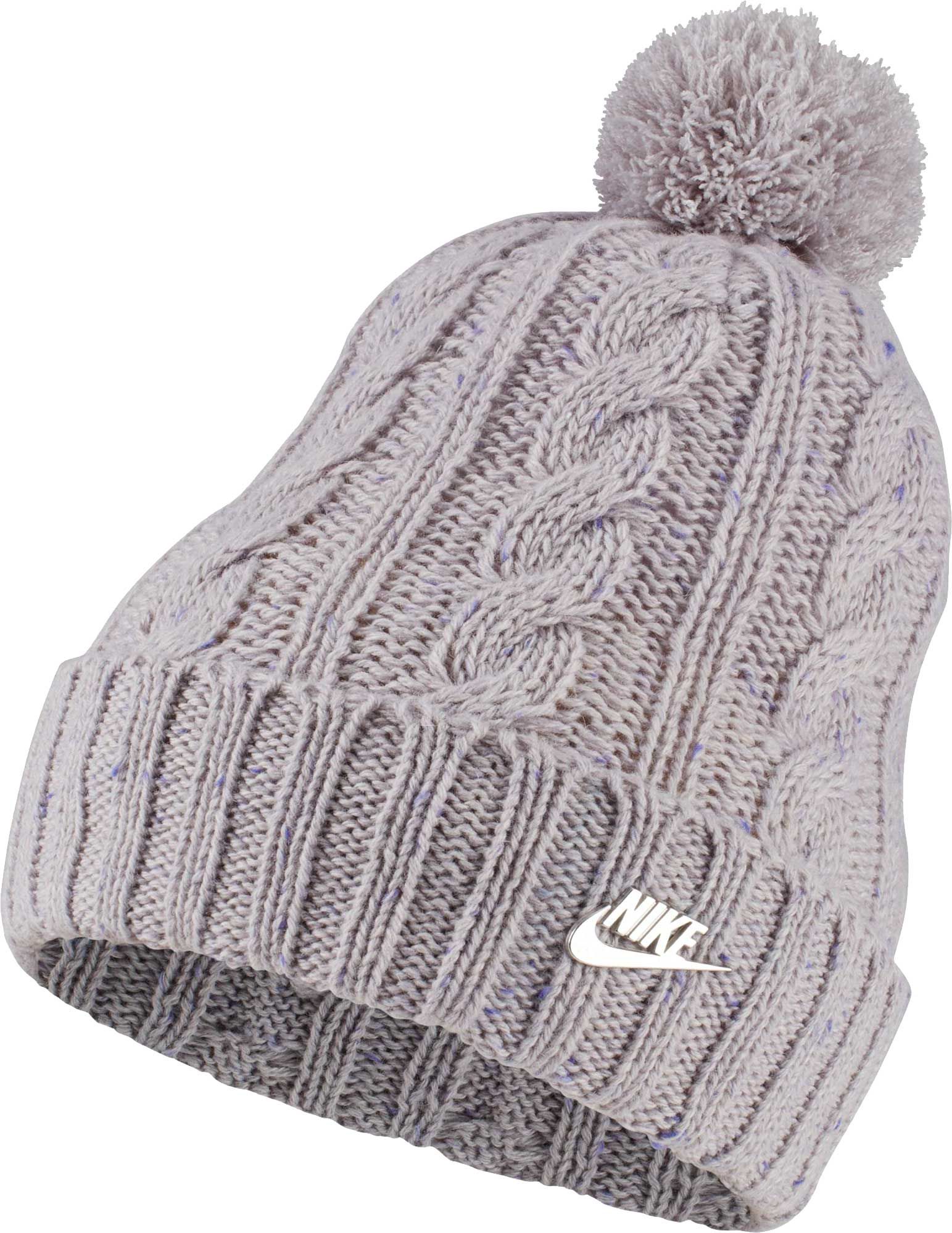 stocking hat with ball on top