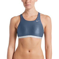 Nike Women's Flash Bonded Fastback Bikini Top