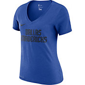 Nike Women's Dallas Mavericks Dri-FIT V-Neck T-Shirt
