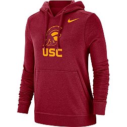 Nike Women's USC Trojans Cardinal Club Fleece Pullover Hoodie