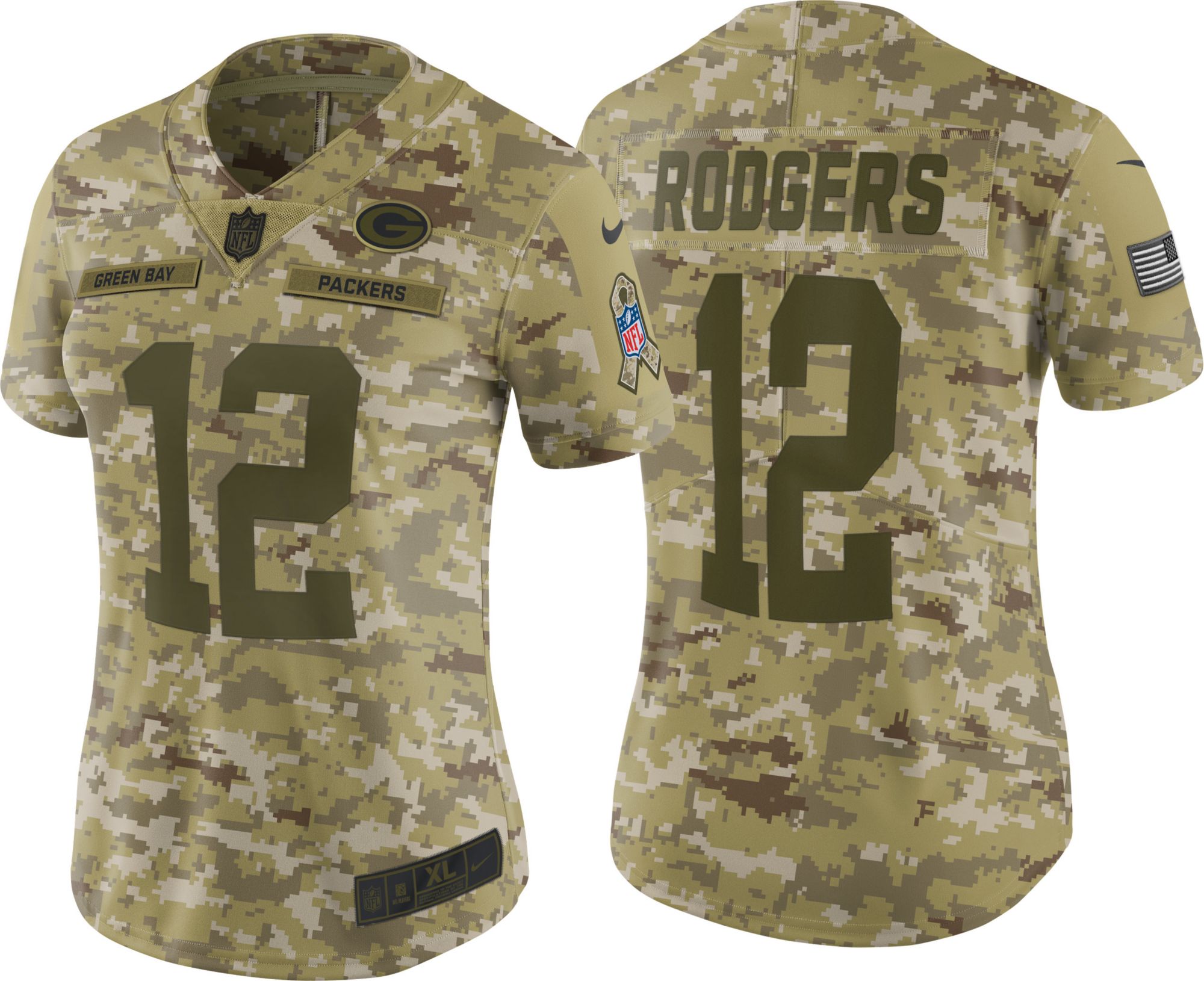 rodgers salute to service jersey