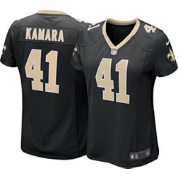 Nike Women's New Orleans Saints Alvin Kamara #41 Black Game Jersey