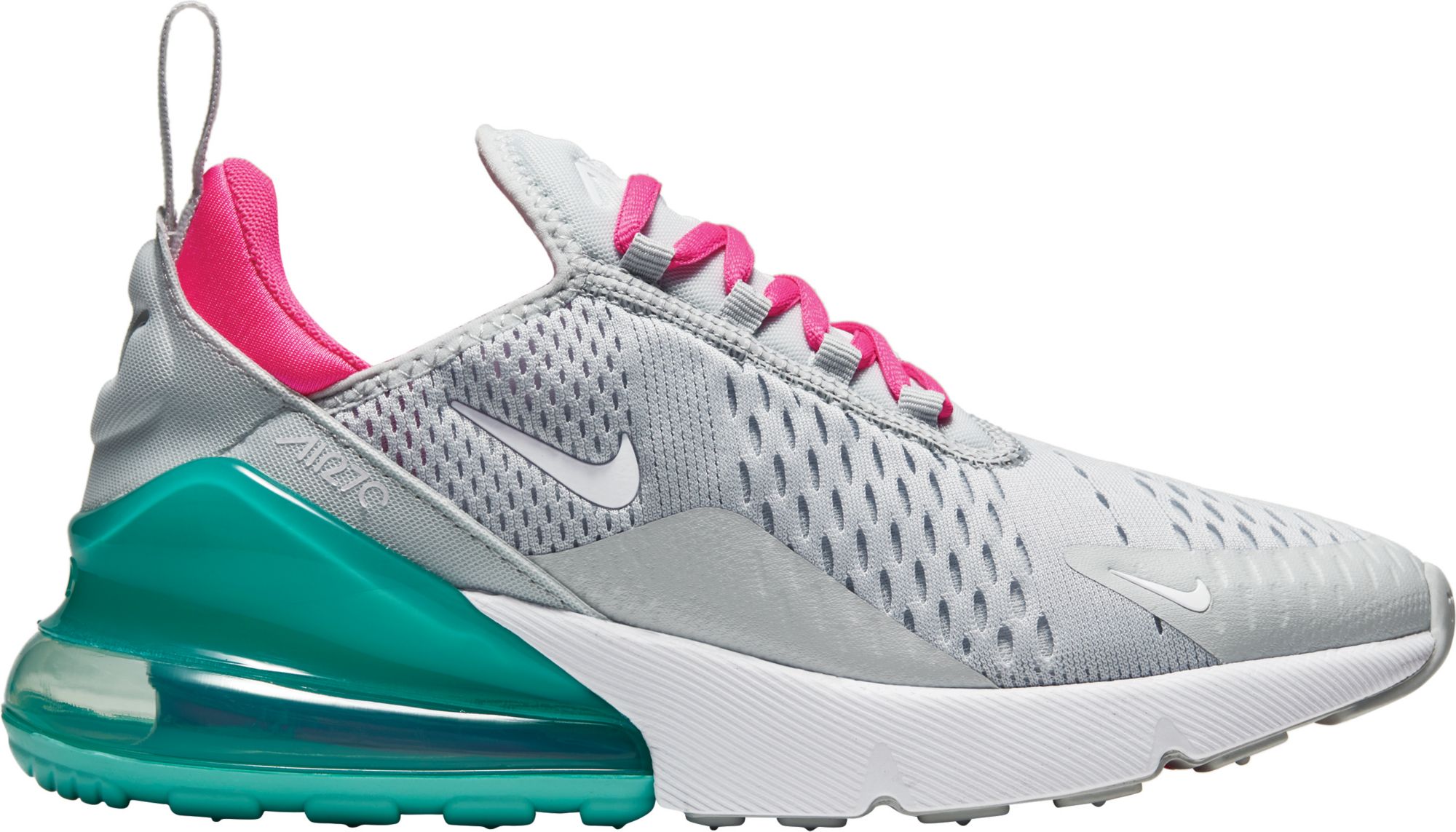 air max 270 gray and pink