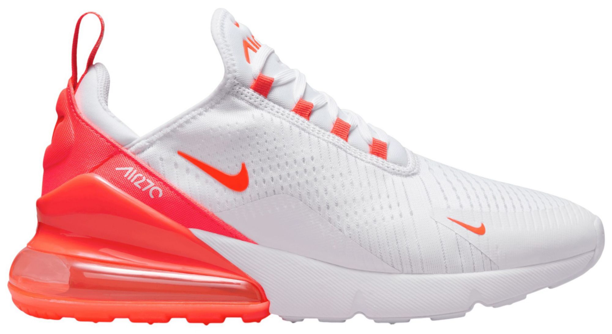 White/Bright Crimson