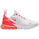 White/Bright Crimson