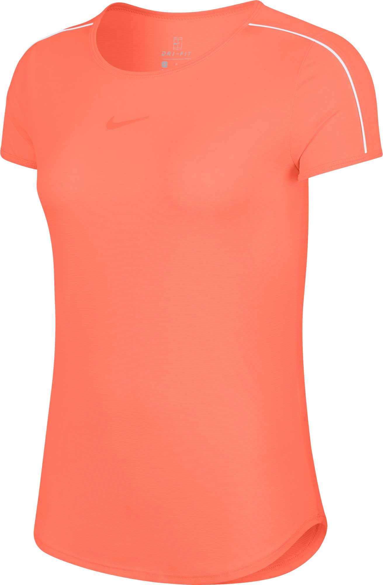red and black nike shirt womens