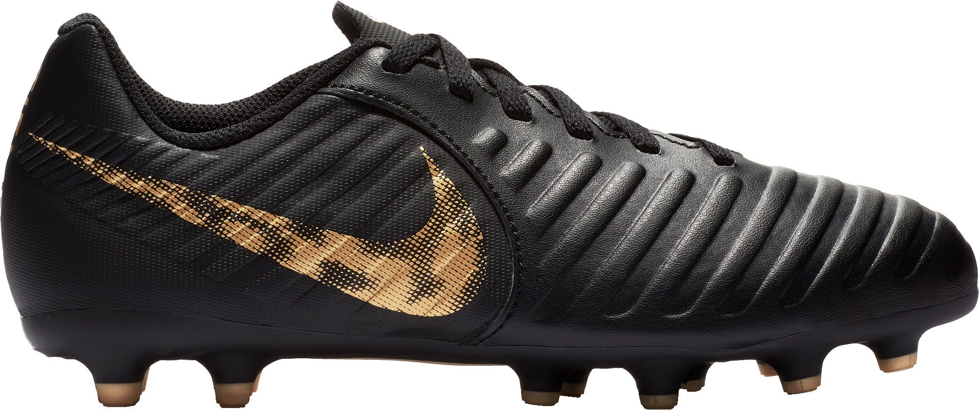 nike football boots gold and black