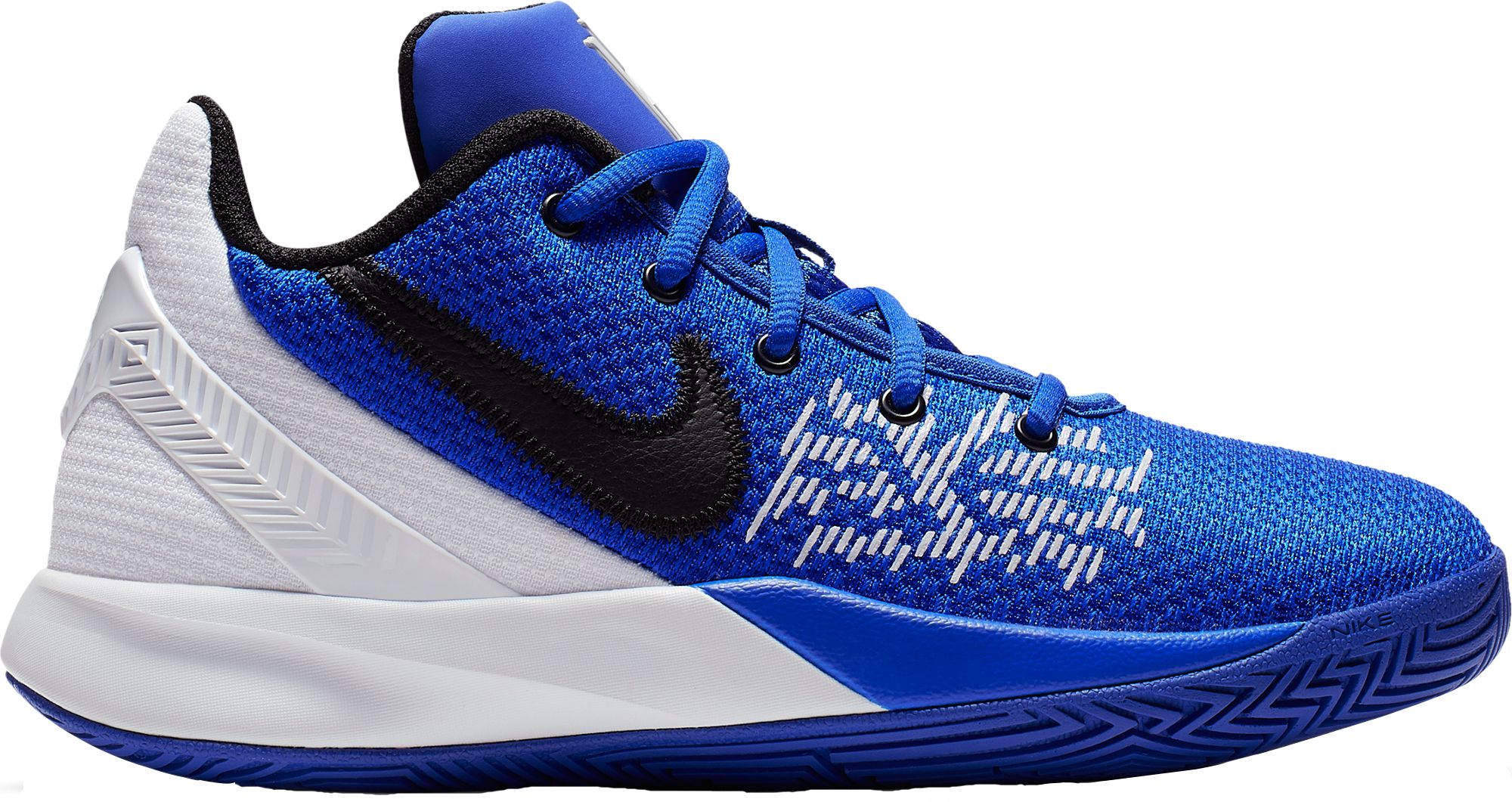 kyrie blue basketball shoes