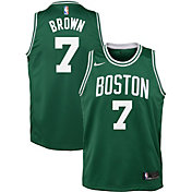 Nike Youth Boston Celtics Jaylen Brown #7 Kelly Green Dri-FIT Swingman Jersey