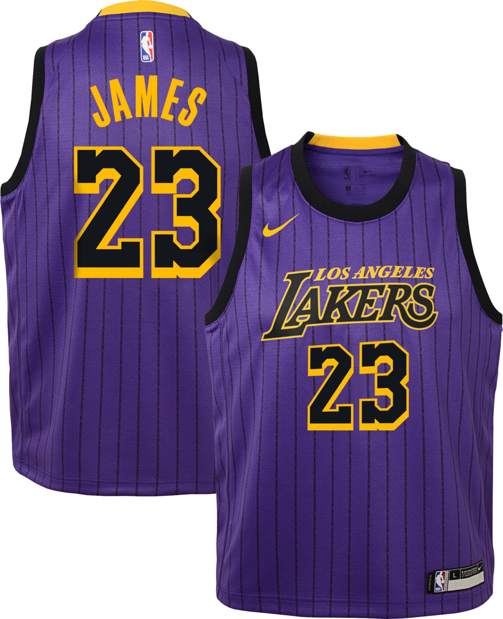 purple lebron laker jersey