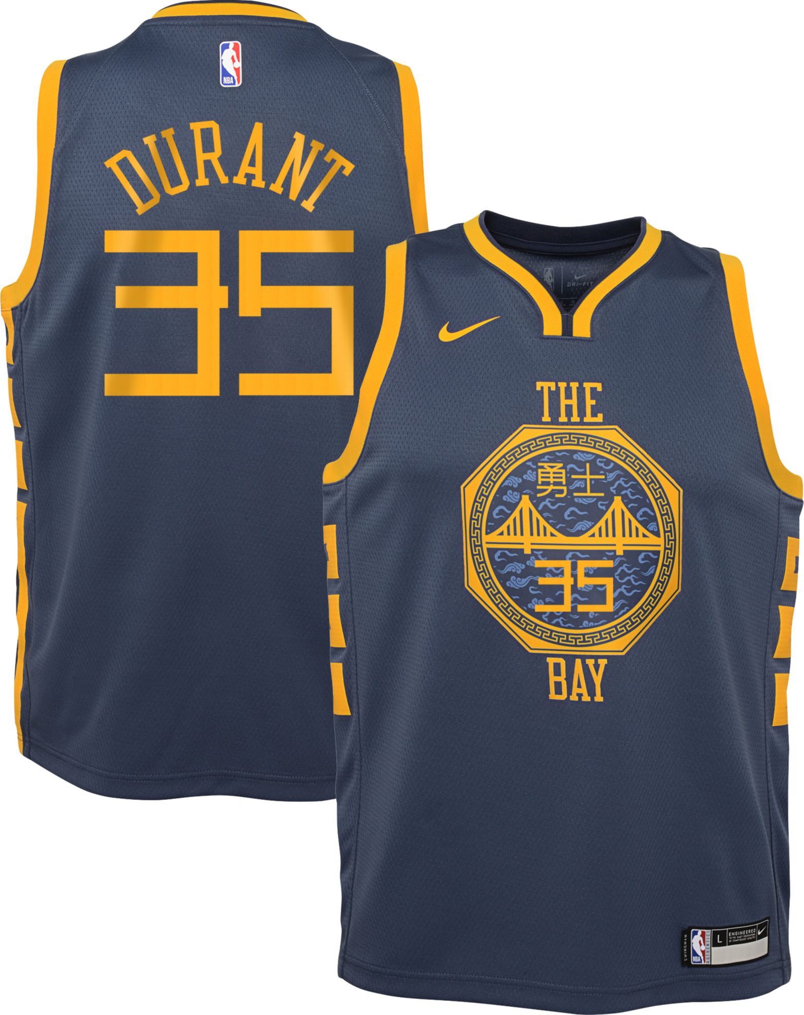 kevin durant jersey youth medium