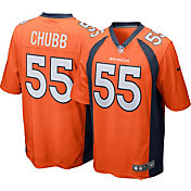 Nike Youth Denver Broncos Bradley Chubb #55 Orange Game Jersey
