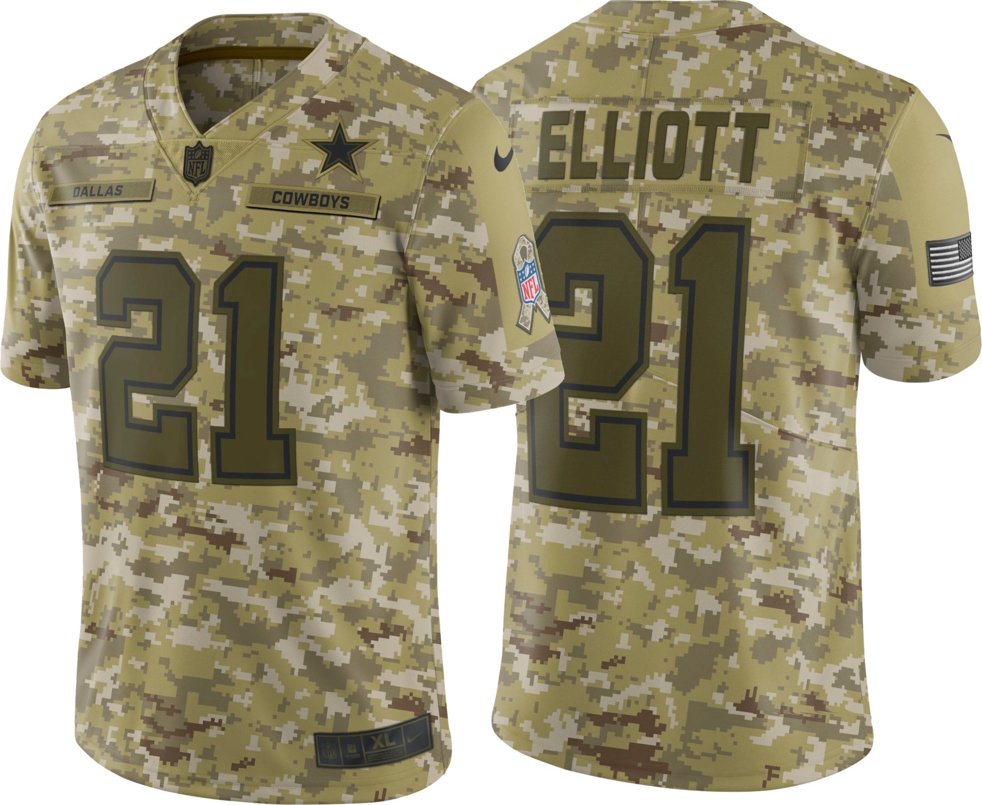 camo dallas cowboys jersey