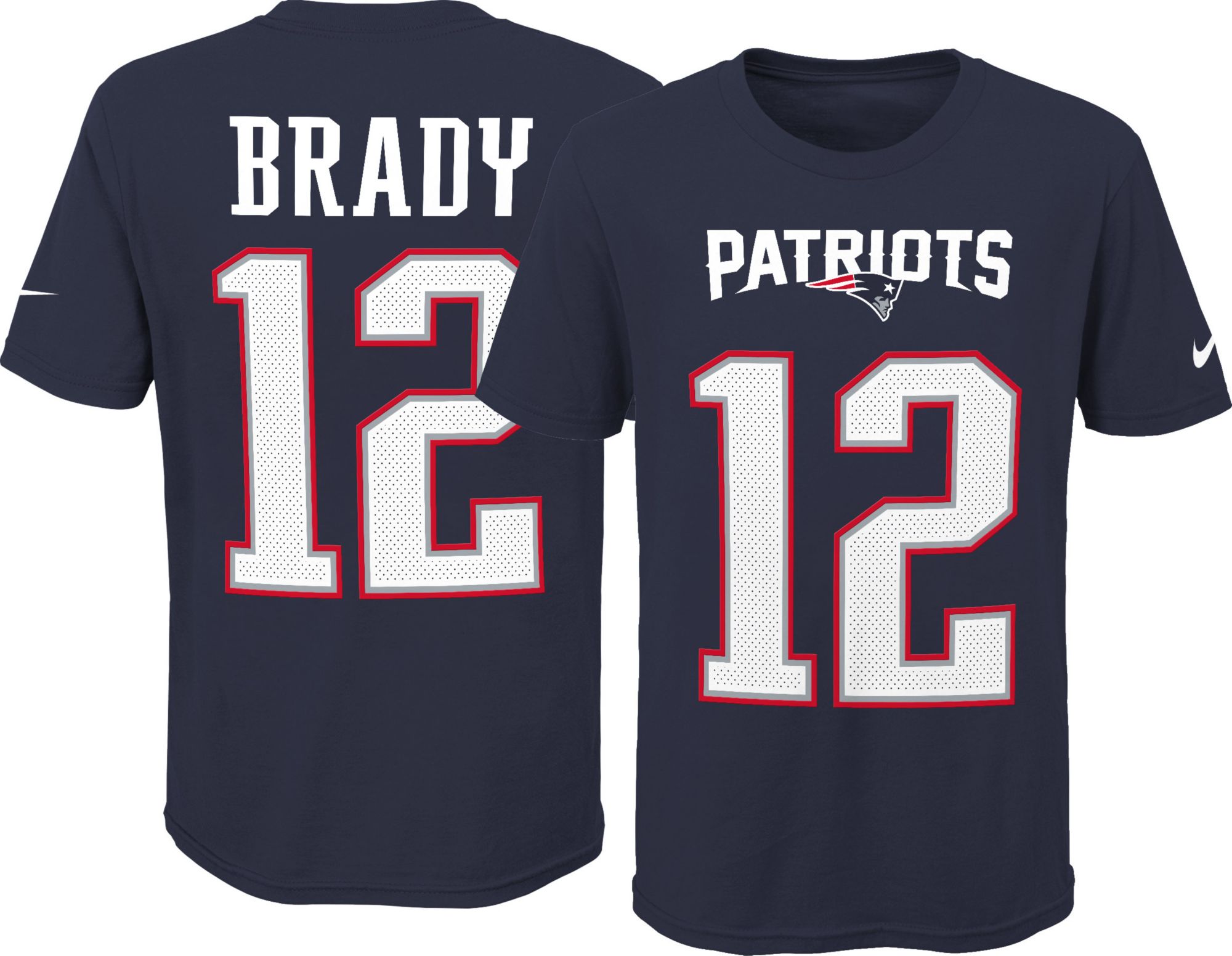 tom brady youth small jersey