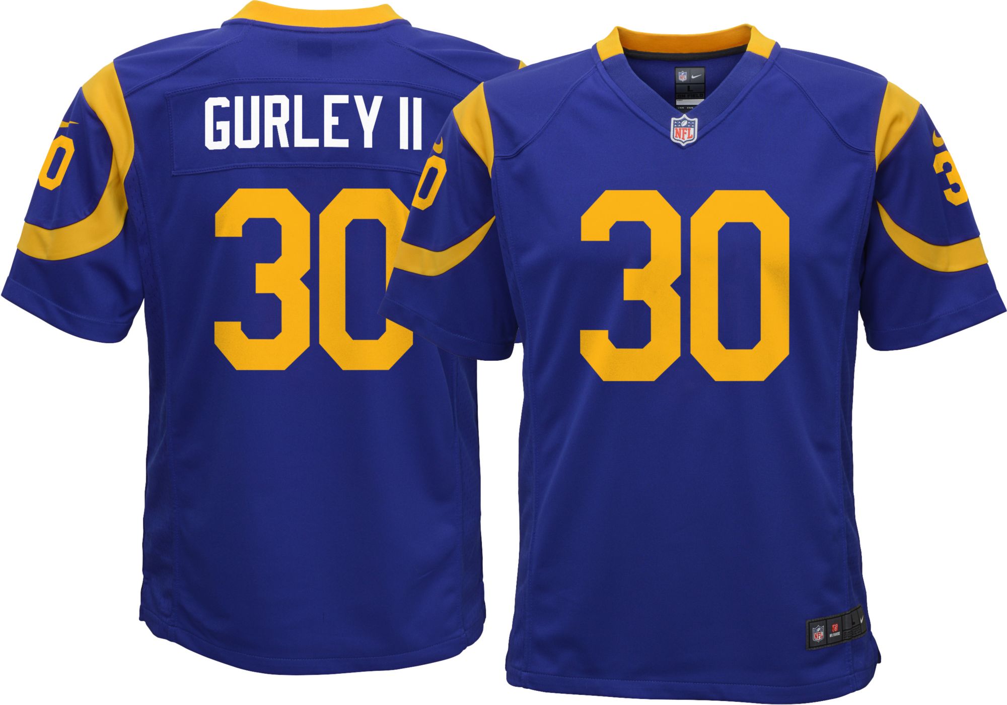 rams gurley throwback jersey