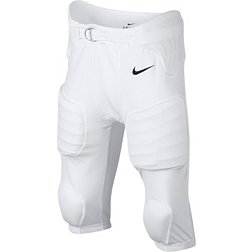White Padded Compression Pants, Shorts & Shirts