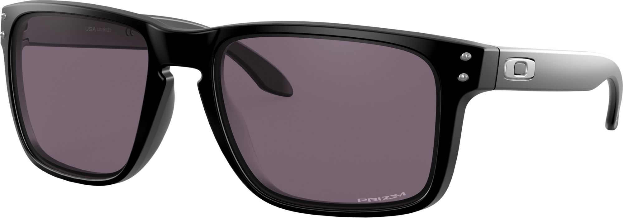 Photos - Sunglasses Oakley Holbrook XL , Men's, Black/Grey 18OAKMHLBRKXLMTTBSGS 