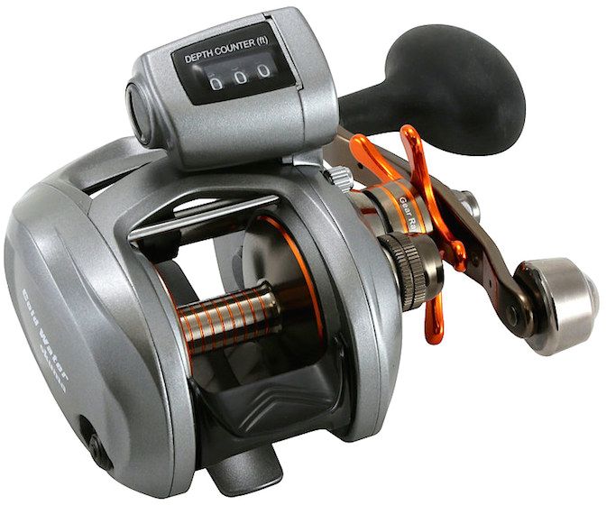 Photos - Other for Fishing Okuma Cold Water 350 Low Profile Line Counter Reel 18OKUUCLDWTR350LWREE 