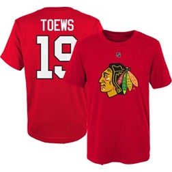 NHL Youth Chicago Blackhawks Jonathan Toews #19 Red Player T-Shirt