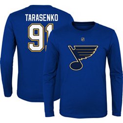 NHL Youth St. Louis Blues Vladimir Tarasenko #91 Royal Long Sleeve Player Shirt