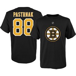 David Pastrnak Boston Bruins Youth Player Name & Number Hoodie - Black