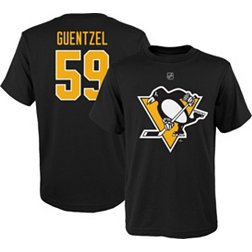 NHL Youth Pittsburgh Penguins Jake Guentzel #59 Black Player T-Shirt