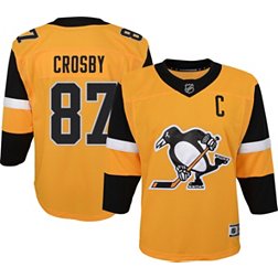 Outerstuff Sidney Crosby Pittsburgh Penguins #87 Youth Premier Third  Alternate Player Jersey