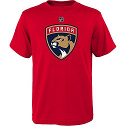 NHL Youth Florida Panthers Primary Logo Red T-Shirt
