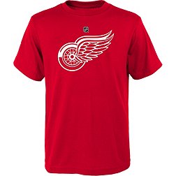 NHL Youth Detroit Red Wings Primary Logo Red T-Shirt
