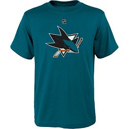 NHL Youth San Jose Sharks Primary Logo Teal T-Shirt